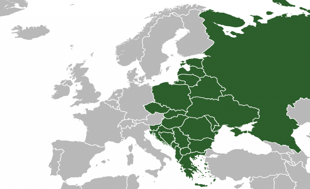 Европу б. Восточная Европа. Восточная и Центральная Европа. Государства Восточной Европы. Северо Восточная Европа.