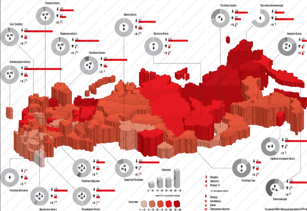 Карта преступности мира