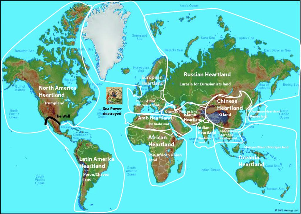 Towards a Multipolar Geopolitics (more on Distributed Heartland concept ...