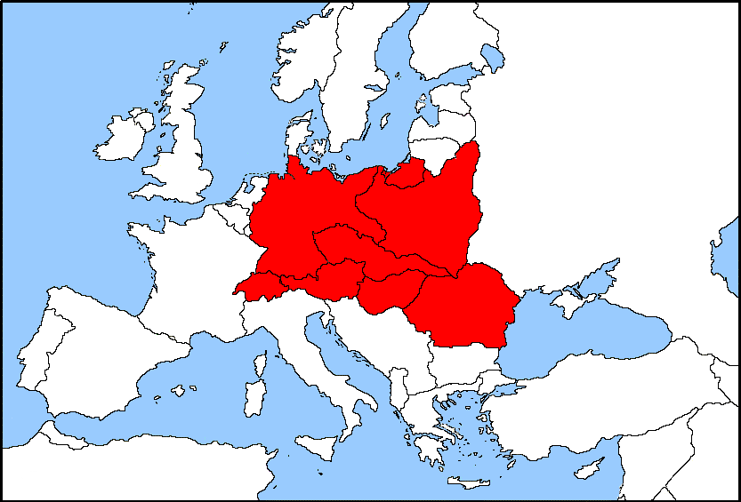 Карта межвоенной европы. Центральная Европа. Страны центральной Европы. Восточная и Центральная Европа. Центрально-Восточная Европа страны.