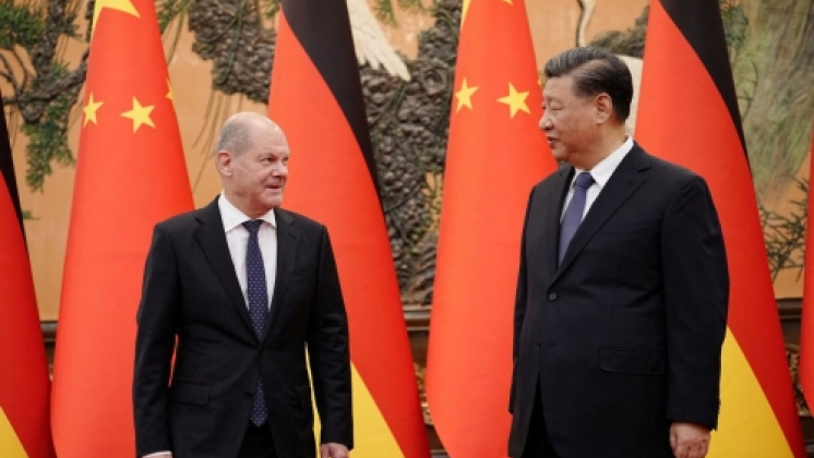 Le voyage de Scholz en Chine irrite les atlantistes