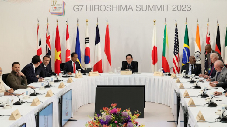 G7-bijeenkomst stevent af op een ramp