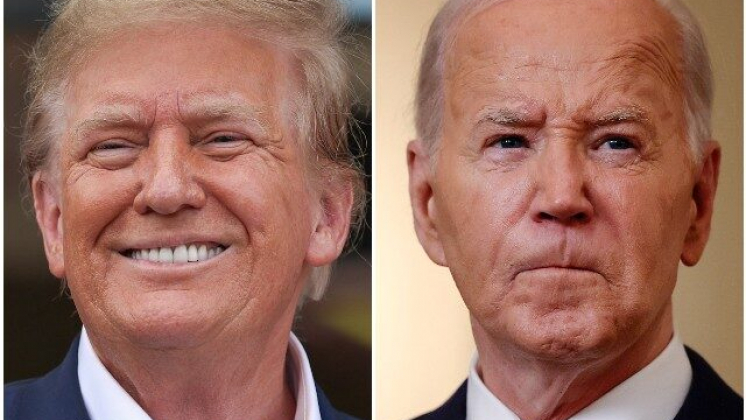 Donald Trump in doppia cifra su Joe Biden nei sondaggi elettorali