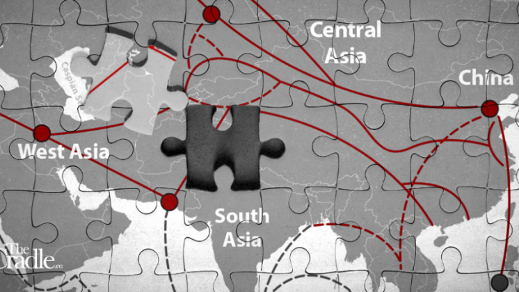 A Eurasian jigsaw: BRI and INSTC interconnectivity will complete the puzzle - Photo Credit: The Cradle