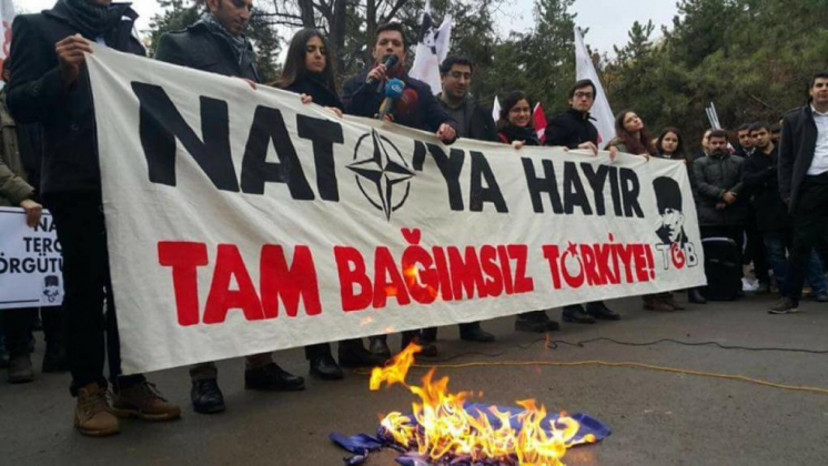 Youth Union of Turkey against NATO