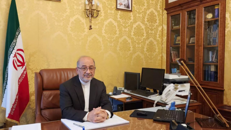 Iranian Ambassador Sabouri: "No to the Clash of Civilizations: the Palestinians decide their fate in a referendum"